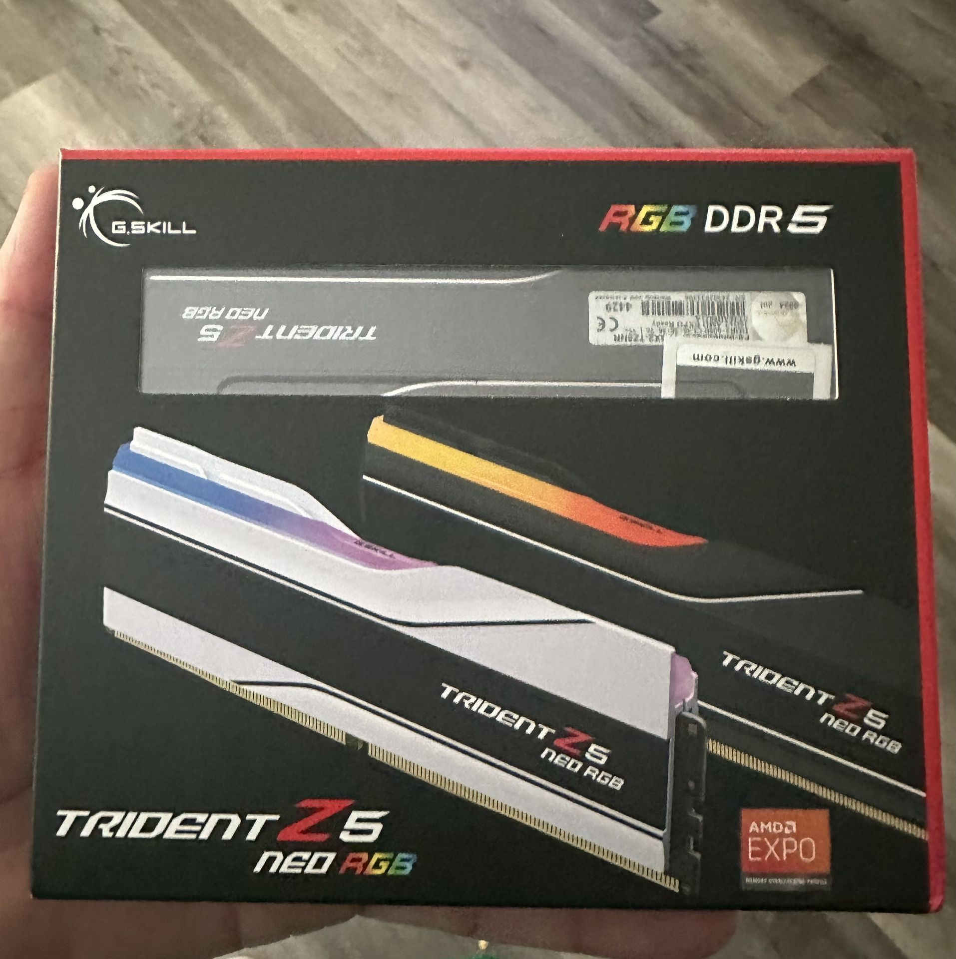 Gskill Tridentz Rgb 6000mhz 32 Gb