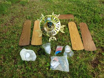 Gold 3 Speed Ceiling Fan