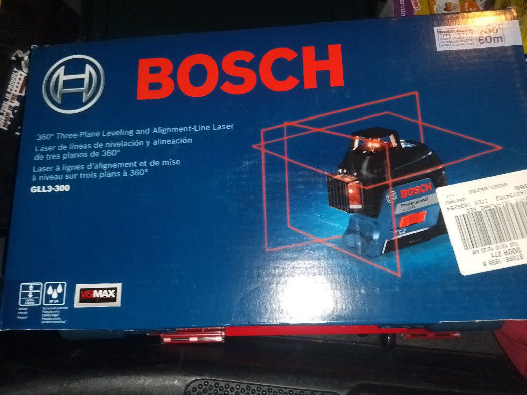 Bosch GLL3-330C 360-Degrees Connected Three-Plane Leveling and Alignment-Line Laser
