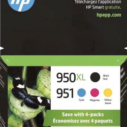HP Black 950XL / Color 951 Cartridges