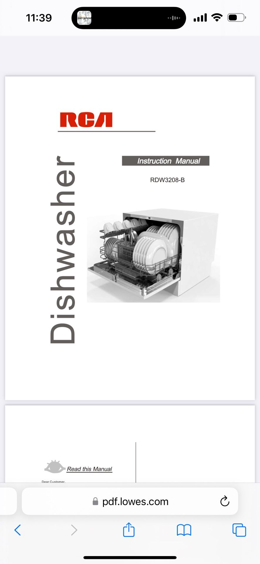 Dishwasher Nueva
