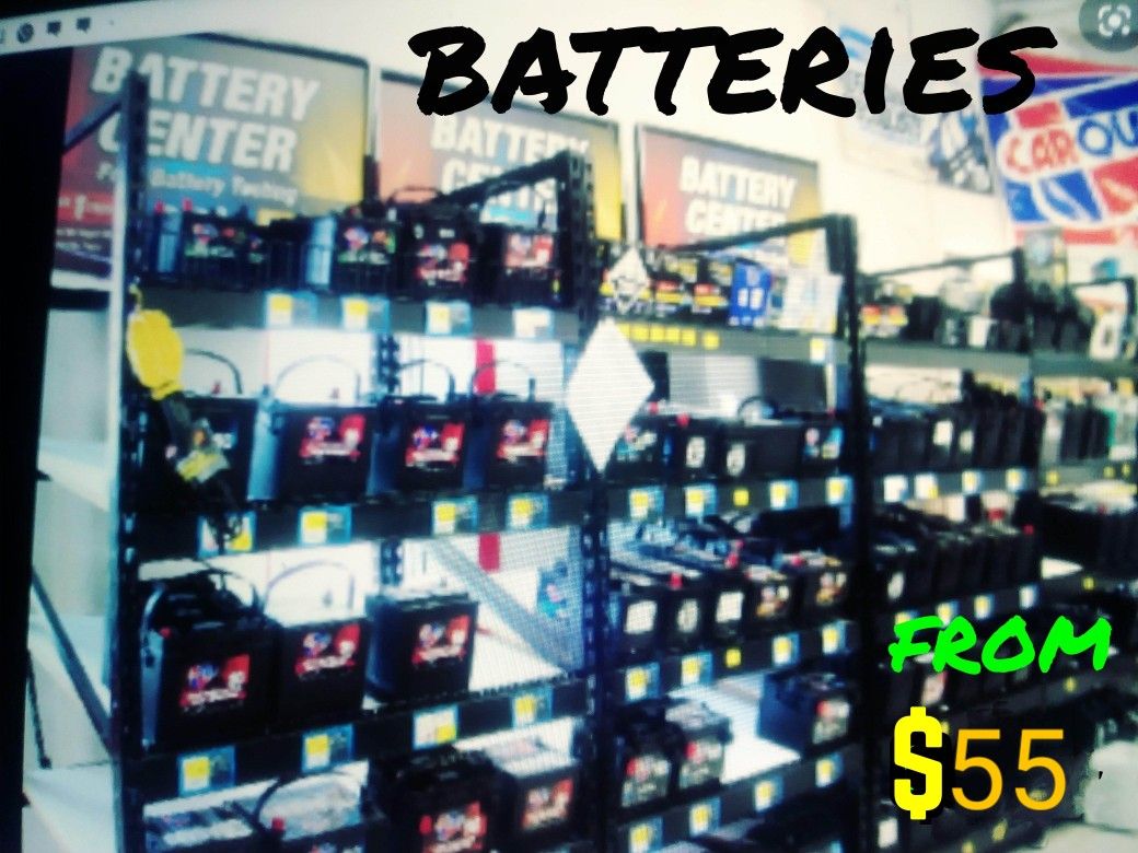 Batteries...... Batteries..... Batteries 
