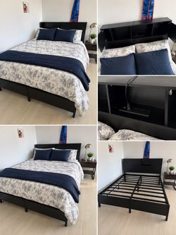 Free Queen Mattress + Bed Frame – Pickup Only