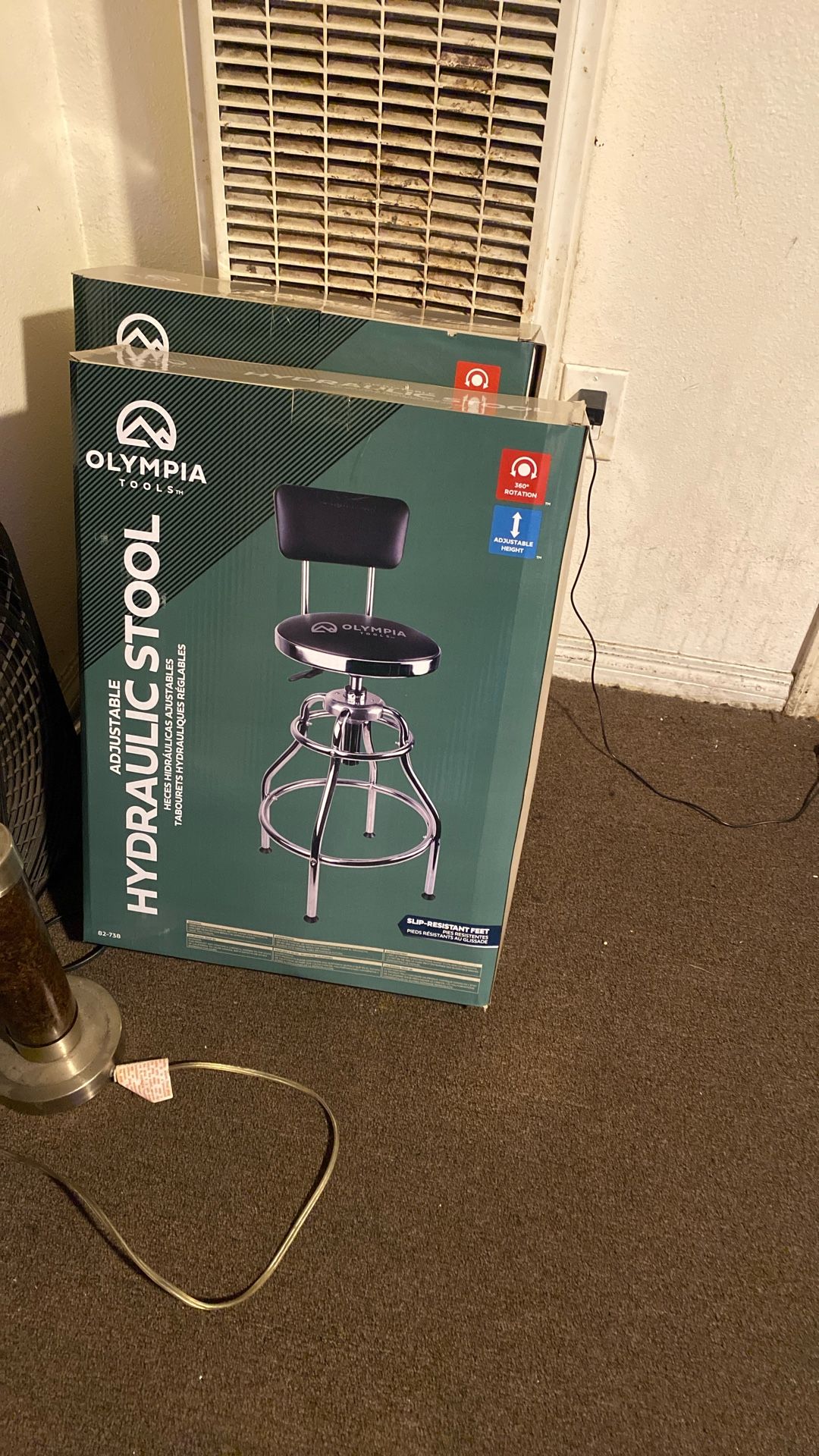 Hydraulic Stool New In Box
