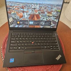 Lenovo ThinkPad E14 i7 16gb Ram 2.8ghz 512gb NVMe Drive 14" Touchscreen 11th Gen