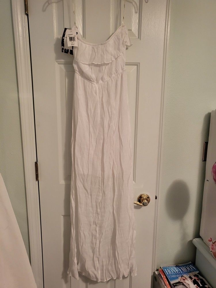 Linen Beach Dress For Wedding Vacation
