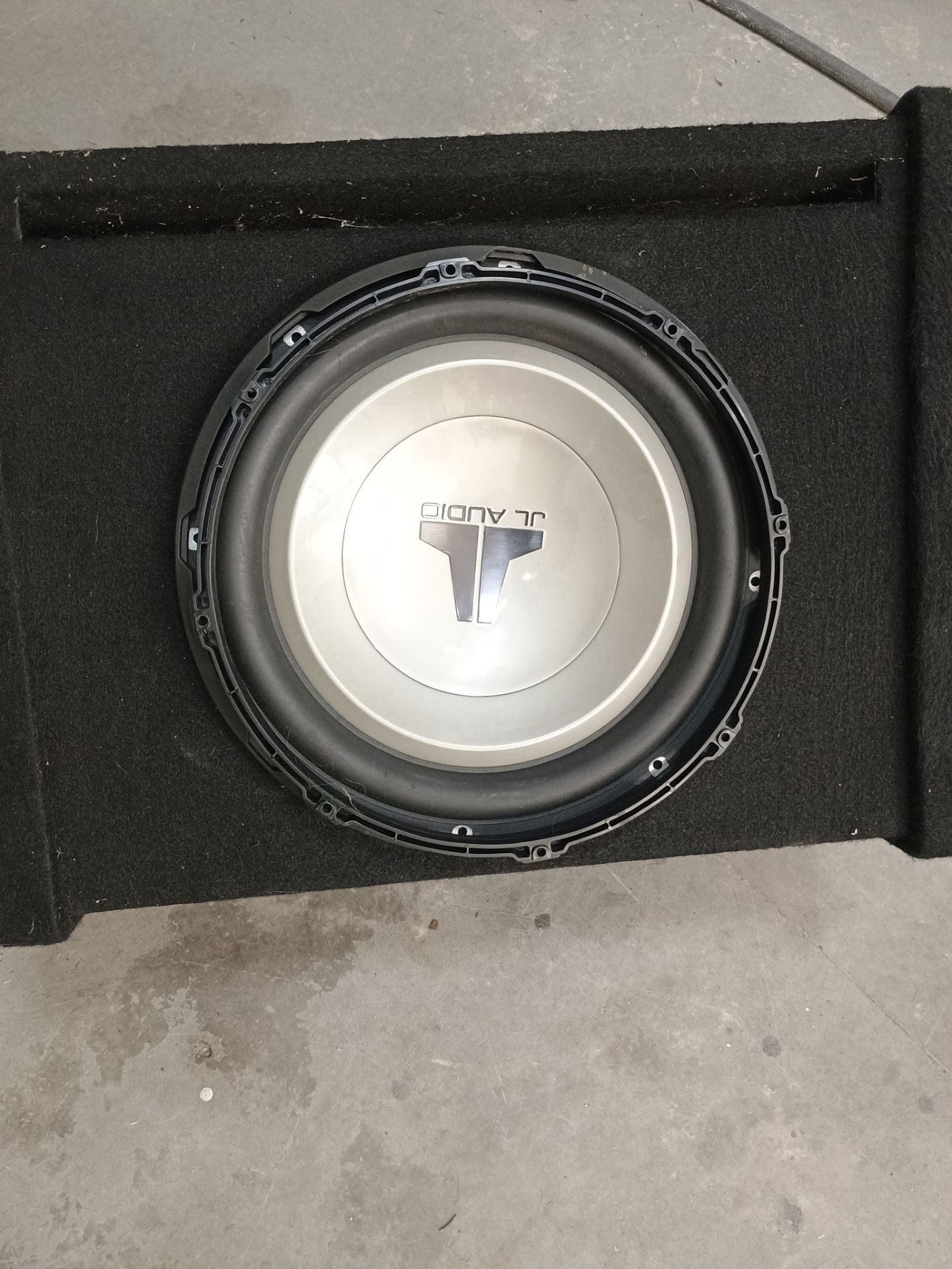 12" JL subwoofer