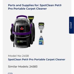 Bissell SpotClean Pet Pro 