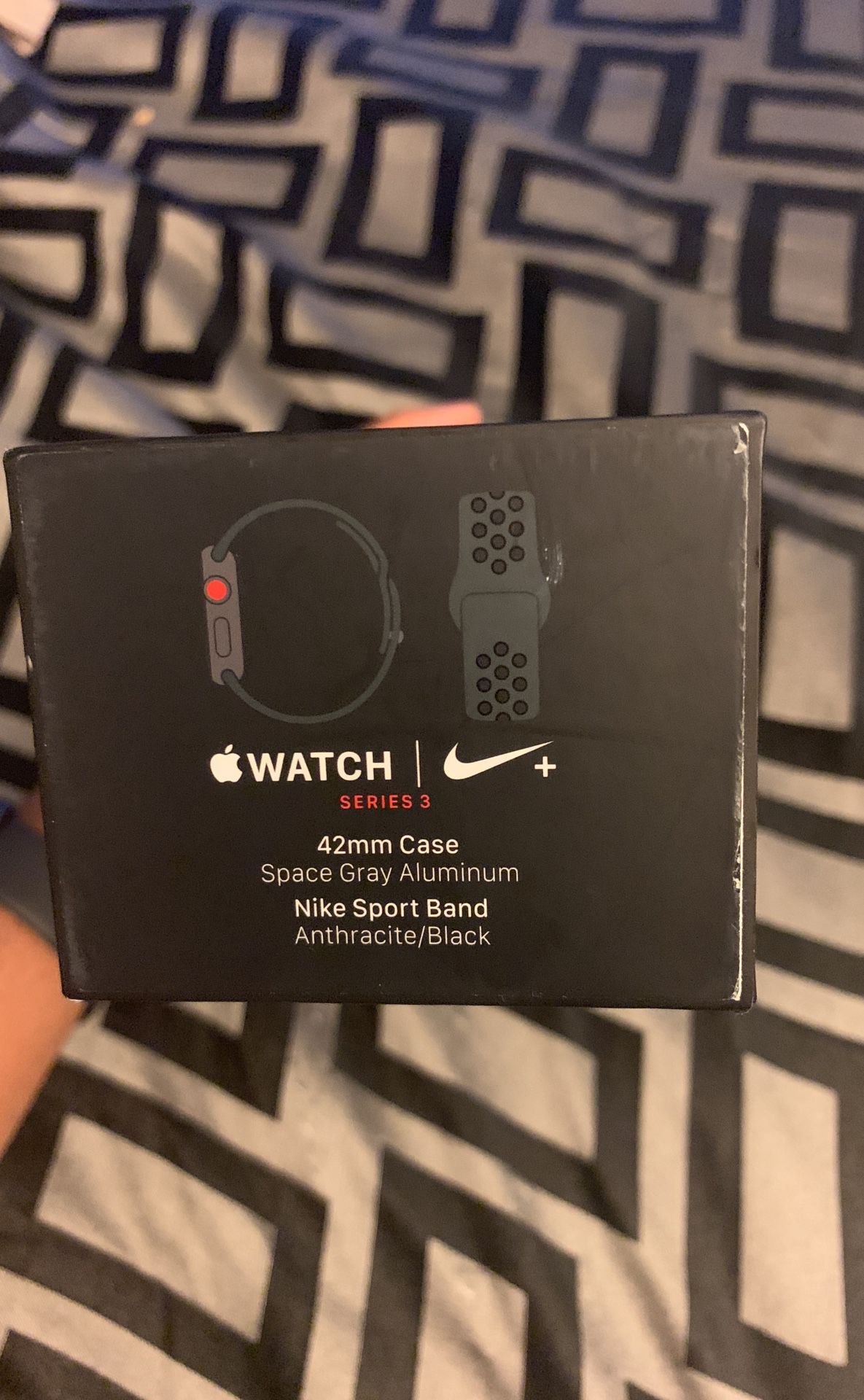 Apple iWatch Series 3: Nike Edition with Cellular (44mm space Gray Aluminum)