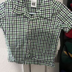 Baby Boys Short Sleeve Button Up Shirts