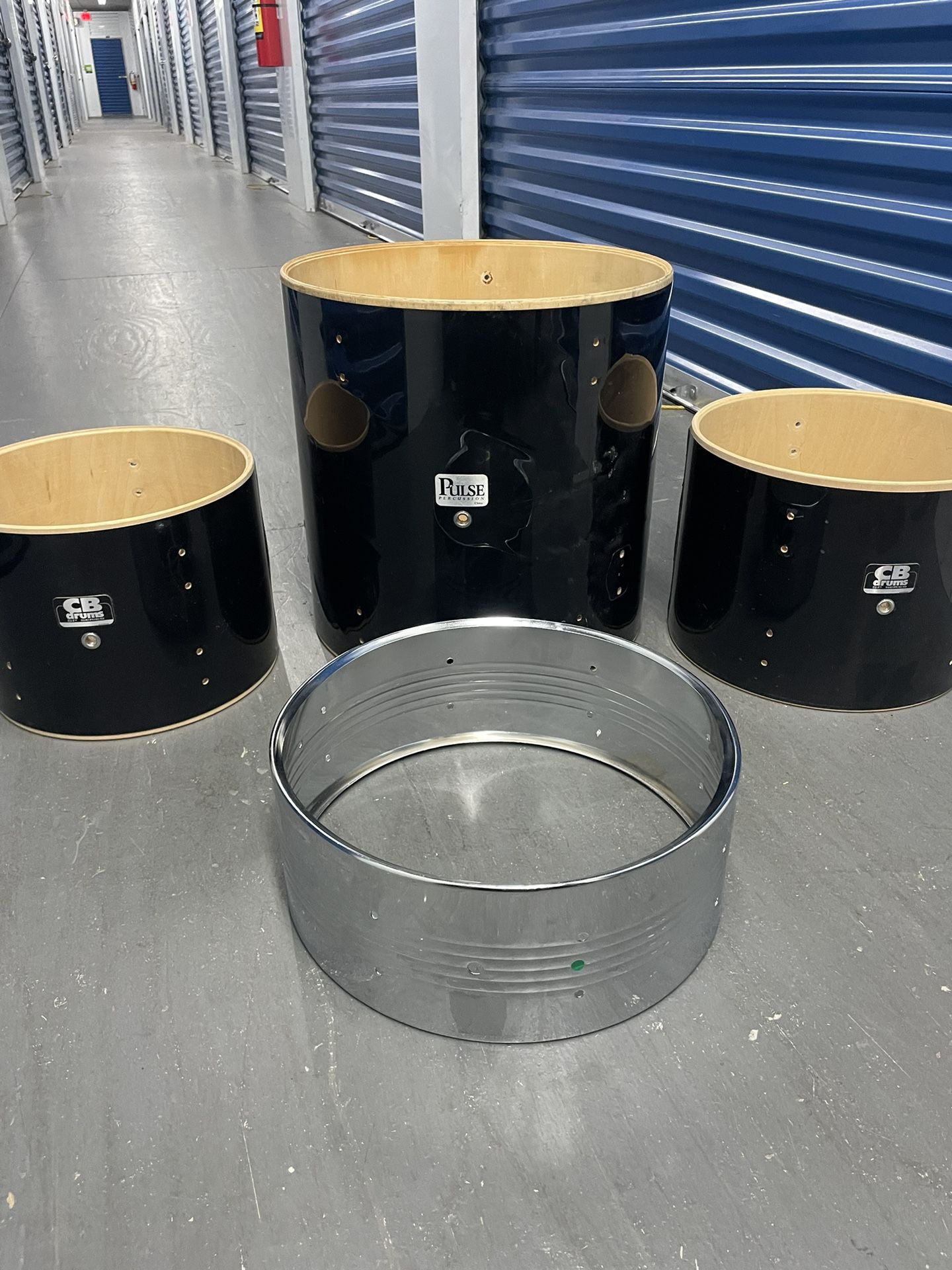 CB Drums and Pulse Drum Shell Set