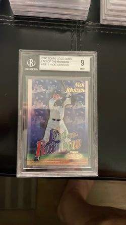 2000 Topps gold label trading card
