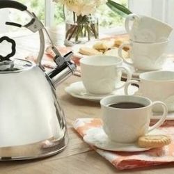 Juego para Te, Incluye Cafetera, 8 Tazas Y 8 Platos (Pequen̈os, Para Te)