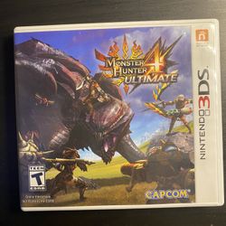Monster Hunter 4 Ultimate For Nintendo 3DS