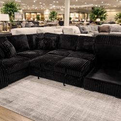  Sectional Sofa Corduroy NEW IN BOX  