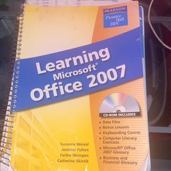 Learning Microsoft Office 2007 With Cd