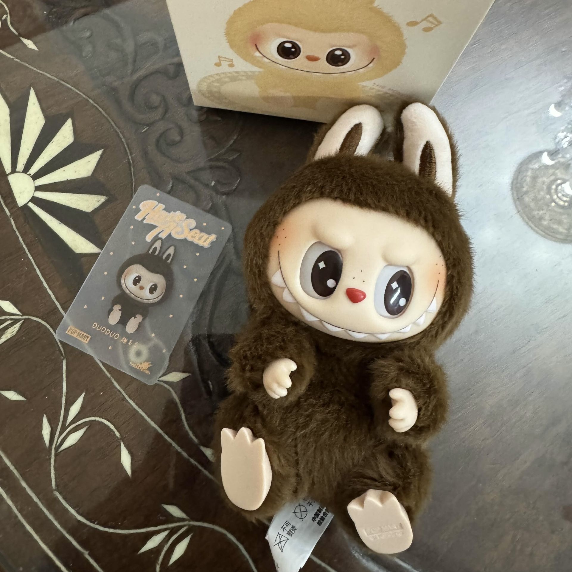 Pop Mart Labubu The Monsters “Have A Seat” Vinyl Plush DUODUO (Secret Edition) IN HAND BRAND NEW