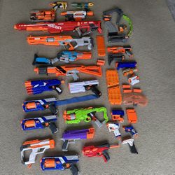Assorted Nerf Guns Set