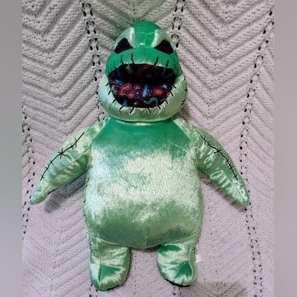 Build A Bear Oogie Boogie 30th Anniversary Nightmare Before Christmas Lights Up