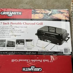17" Portable  Charcoal  Grill Outdoor Picnic Tabletop BBQ Cooker