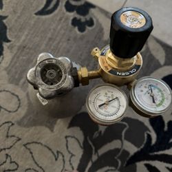 Co2 Tank And Regulator