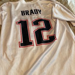Tom Brady New Reebok NFL Jersey Size Large