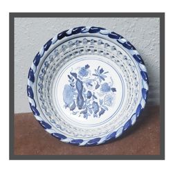 Vintage porcelain  Biscuit bowl