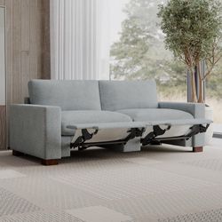 Henredon Skye Fabric Sofa with Power Footrest