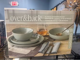 Over and Back 16 piece dishes set