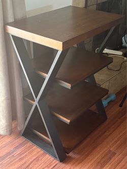 wooden ladder bookshelf