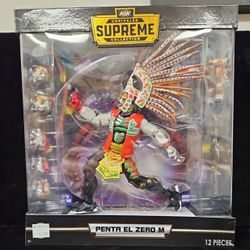 PENTA EL ZERO M AEW Supreme Series 3 Jazwares Wrestling Figure Complete NIB Wwe Raw 