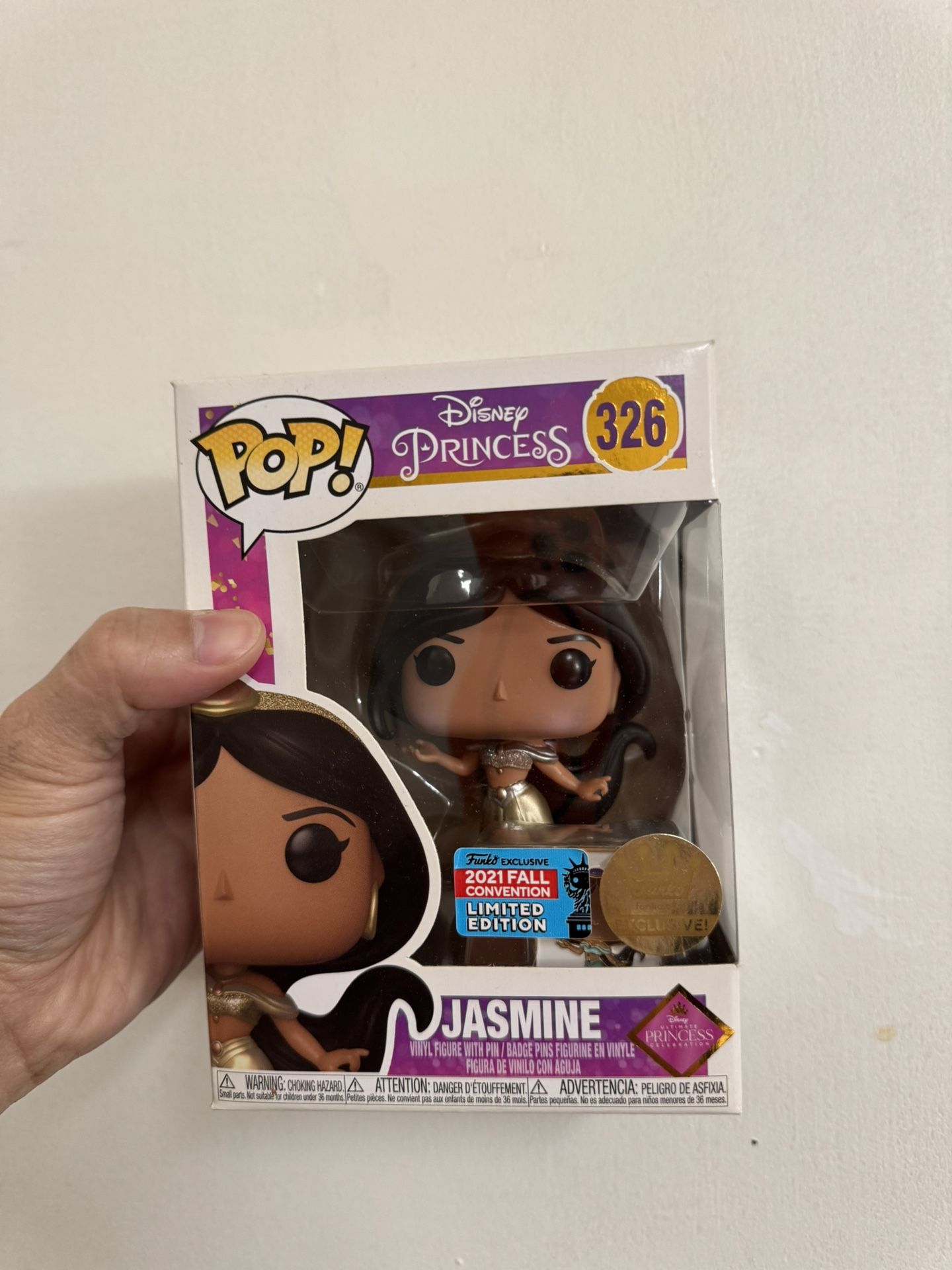 Disney, Jasmine (2021 Fall Convention) Funko Pop