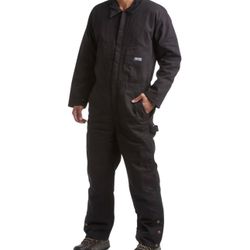 Bass Creek Outfitters Mens Coveralls - Water Resistant Long Sleeve Work Wear Jump Suit Insulated  L