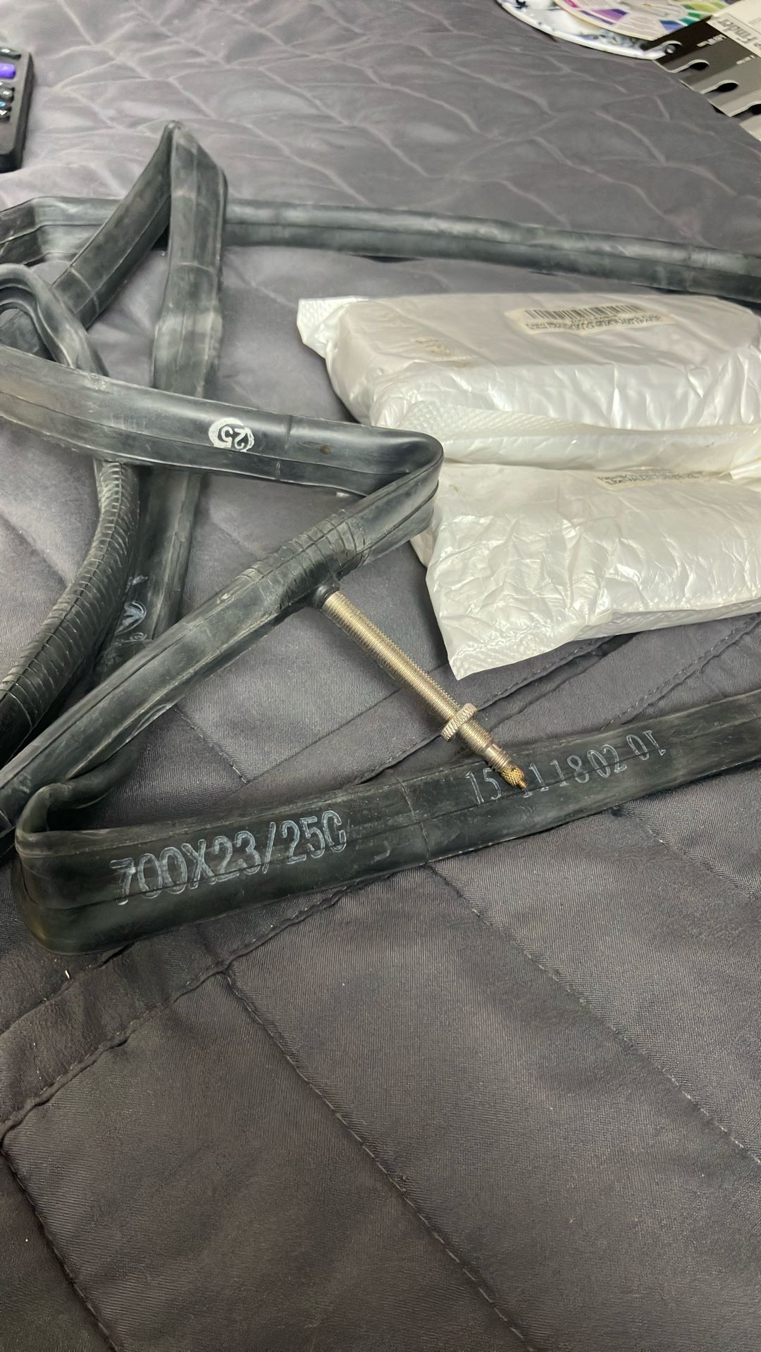 2Pcs Road Bike Inner Tube 700x23/25c 