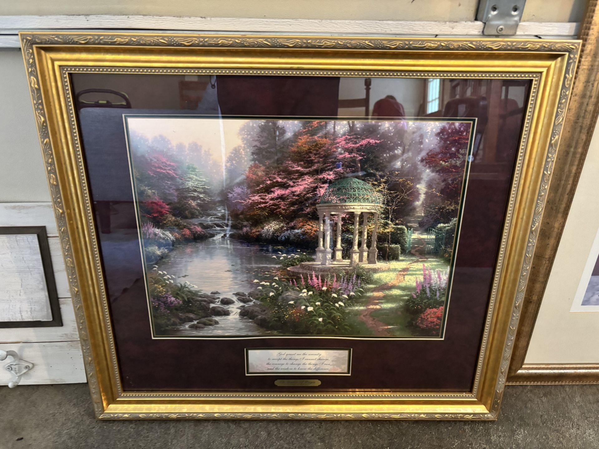 Thomas Kinkade -Garden Of Prayer