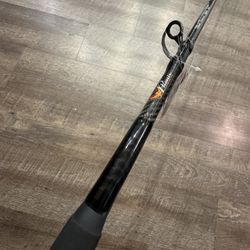Brand New Phenix Hybrid Black Diamond 8’ 30-80 Salt Water Fishing Rod 