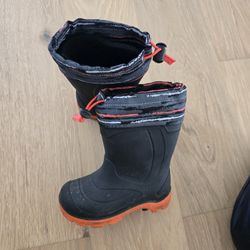 Toddler Rain Boots Insulated