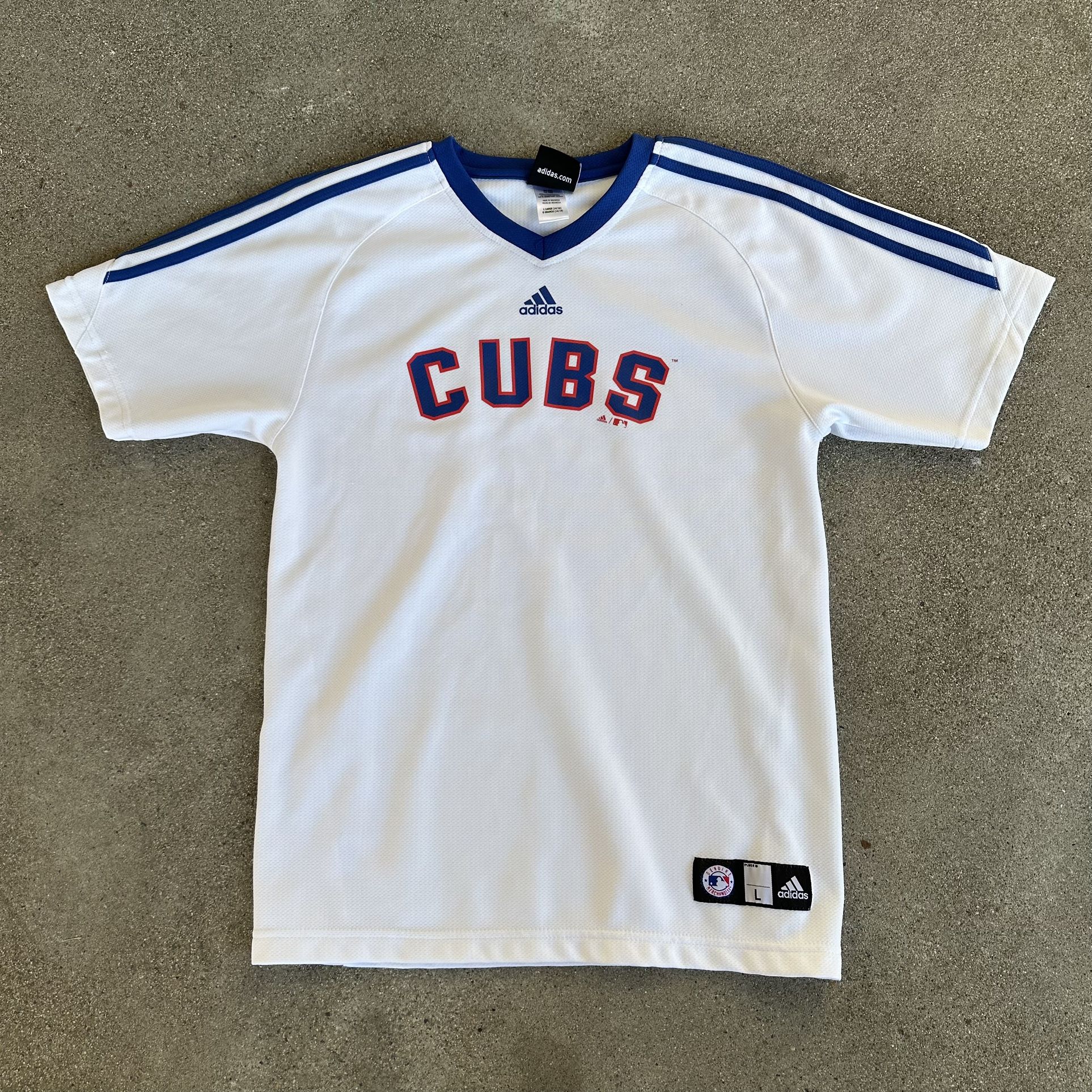 cubs adidas jersey size L