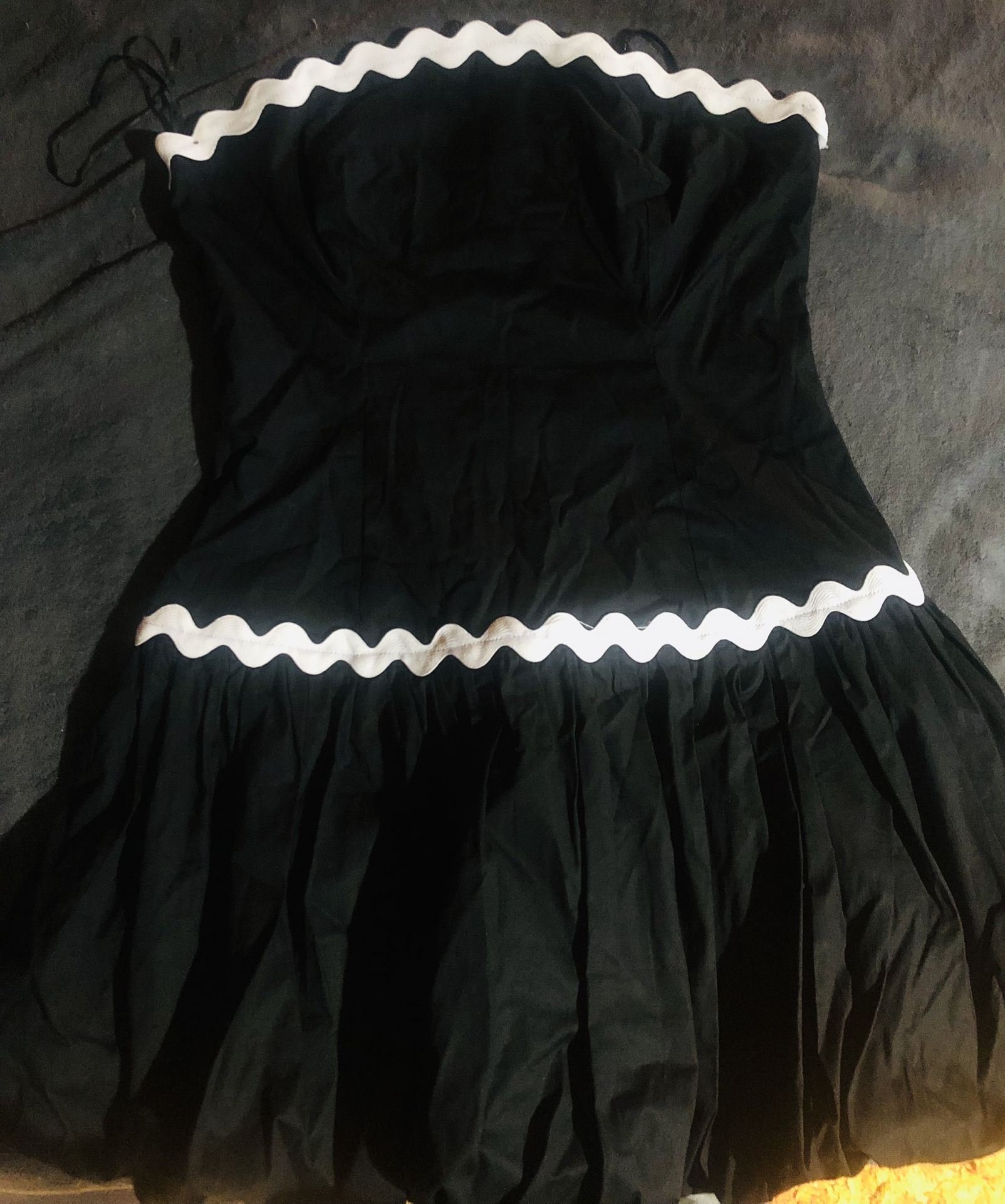 Black And White Dress