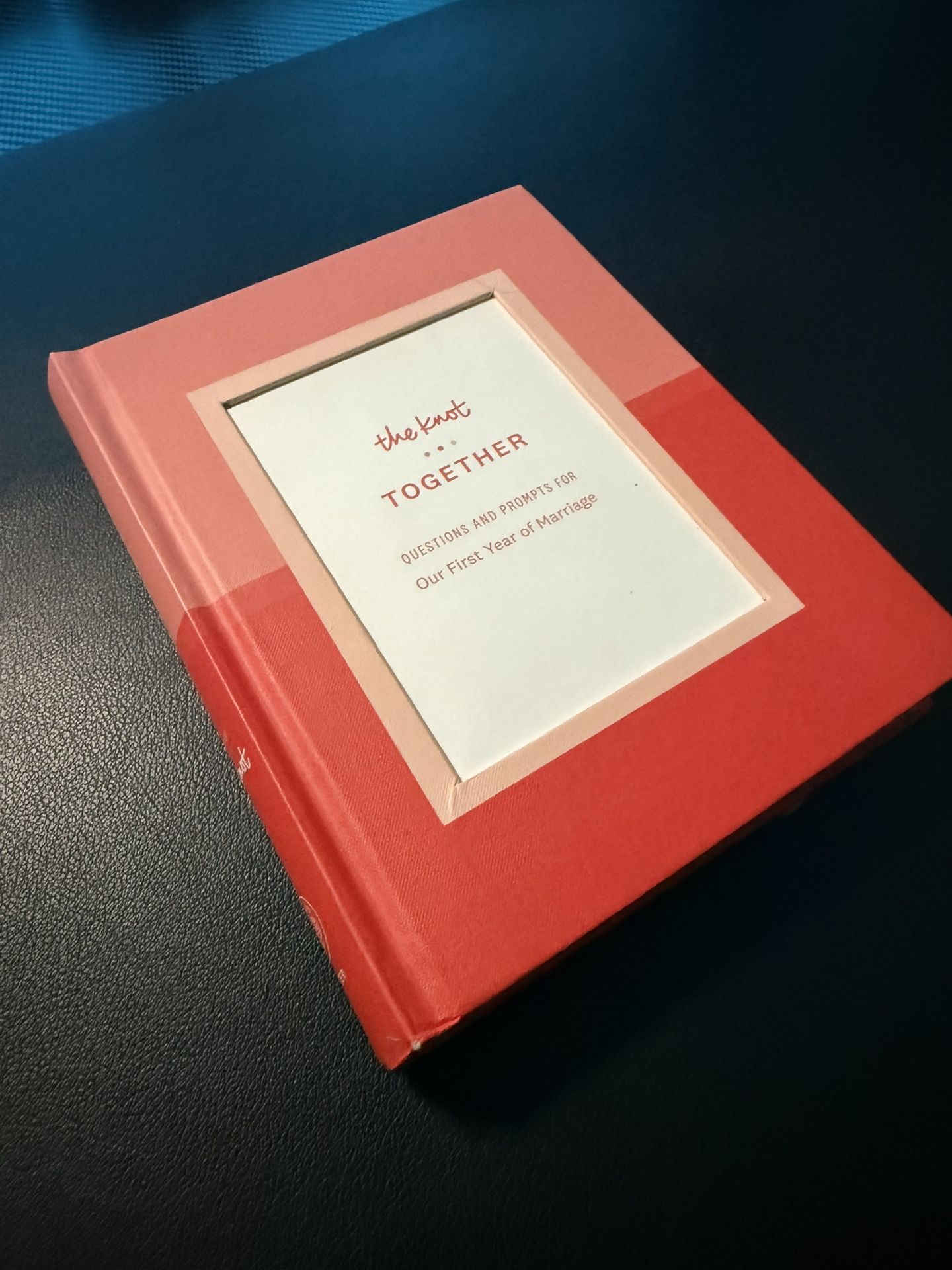 The Knot “Together” – First-Year Marriage Question & Prompt Journal (Hardcover)