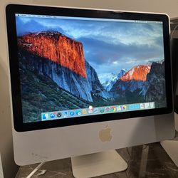 Apple iMac computer desktop