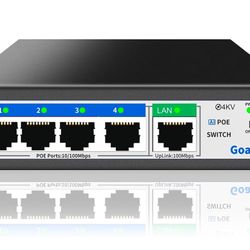 5 Port Ethernet PoE Switch