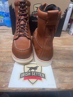 Botas redwings waterproof Sz 10 D steel toe