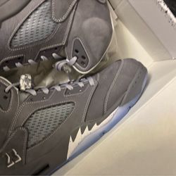 Wolf grey 5s size 13