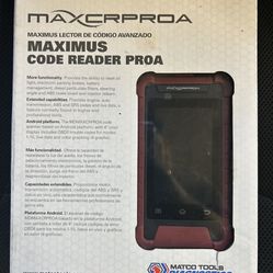 New code reader from matco reads live data do your research  Perfect code reader  free updates !!  