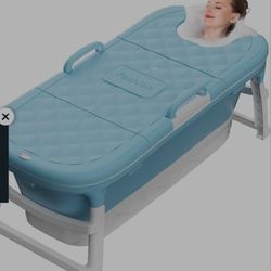 54'' Portable Foldable Bathtub for Adult Family Bathroom Bliss - Experience Luxury Anywhere