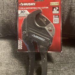 Husky 1 - 1/4 Inch Ratcheting PCV Cutter 