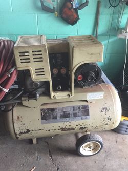 Air compressor use but gentle