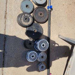 Over 100lbs In Weights 1in $50