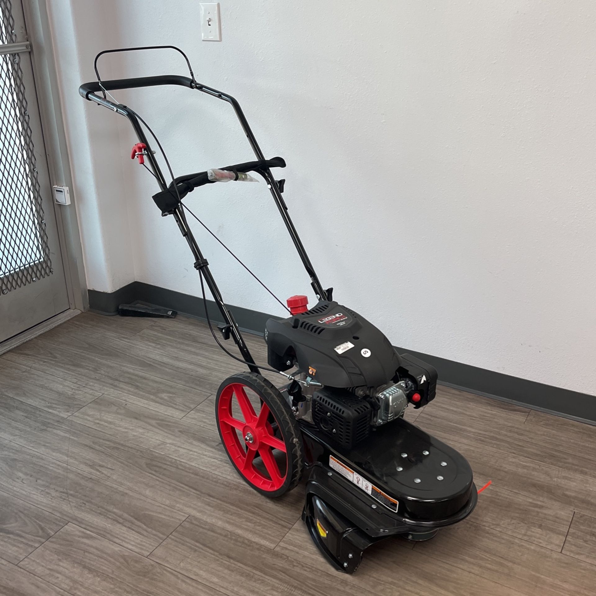 Legend Force 22 in. 173 cc Gas Walk Behind String Trimmer/Mower for